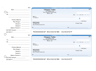 business cheques